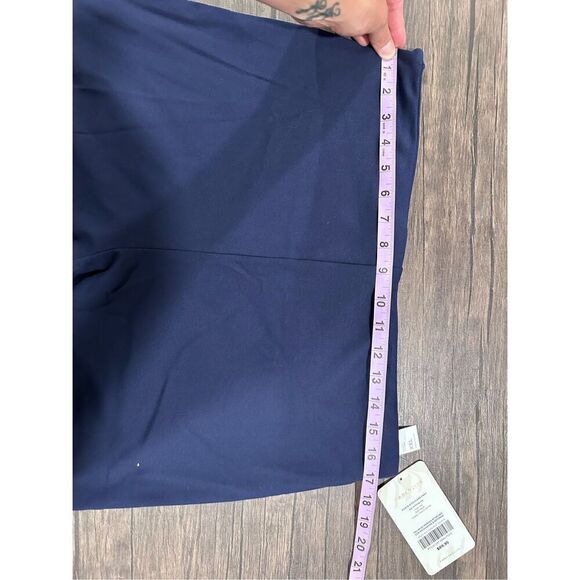 NWT NEW Fabletics Navy Blue Ponte Kick Flare Pant High-Rise XXL Y2K - Picture 12 of 14